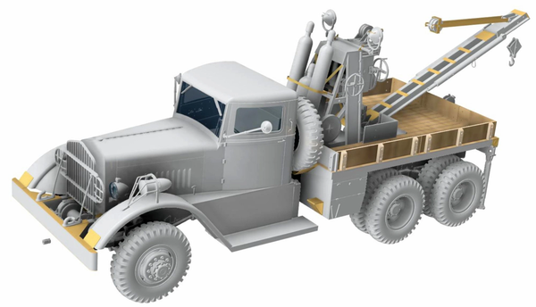 Thunder Model 1/35 WW2 US Heavy Wrecker Ward LaFrance Model 1000, series 1