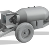 Thunder Model 1/32 WW2 US Army Bomb Trailer Mark 2 Mod.1