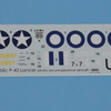 Dora Wings 1/72 Scale DORDW72029 Republic P-43 Lancer (reconnaissance), 1/72