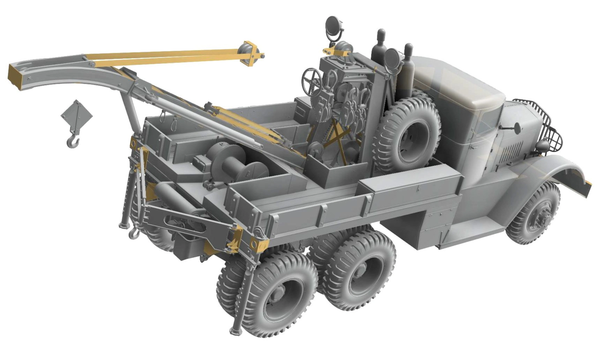 Thunder Model 1/35 WW2 US Heavy Wrecker Ward LaFrance Model 1000 Series 4