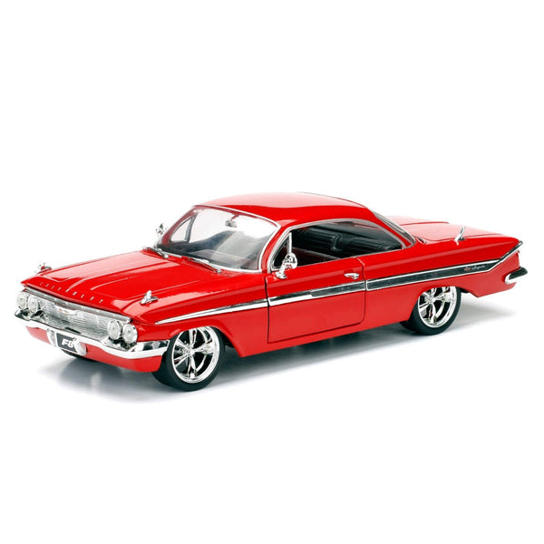 Jada 1:24 Dom's 1961 Chevrolet Impala Sport Coupe - Red