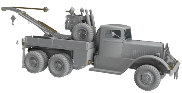 Thunder Model 1/35 WW2 US Heavy Wrecker Ward LaFrance Model 1000 Series 4