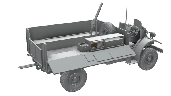 Thunder Model 1/35 WW2 LRDG F30 Wireless Truck Bonus Edition