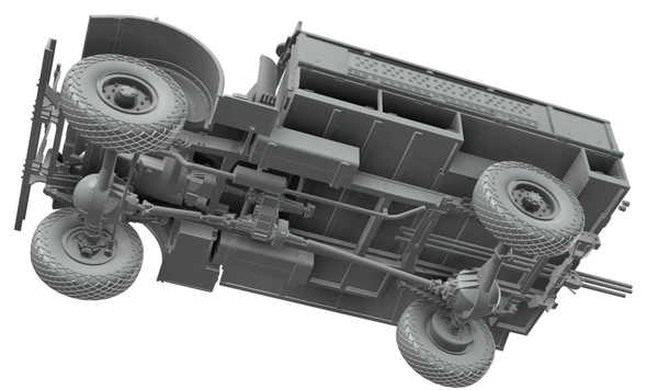 Thunder Model 1/35 WW2 LRDG F30 Wireless Truck