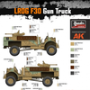 Thunder Model 1/35 WW2 LRDG CMP F30 Truck with Ordnance 37mm MKI Bofors Gun