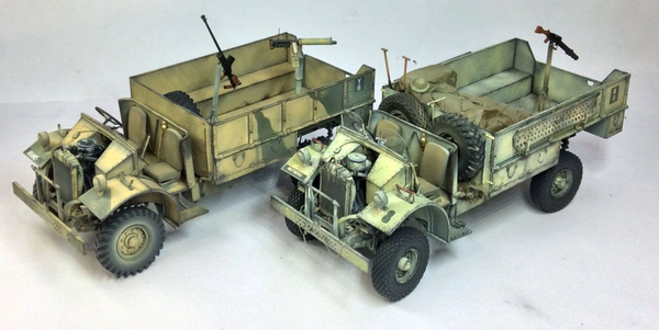 Thunder Model 1/35 WW2 LRDG F30 Patrol truck, Limited bonus edition