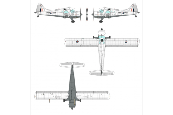 Dora Wings 1/72 Scale DORDW72041 Beaver AL.1  1/72
