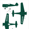 Dora Wings 1/48 Scale DORDW48049 Curtiss-Wright CW-21A Demonstrator, 1/48