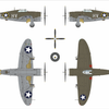 Dora Wings 1/48 Scale DORDW48055 Republic P-47 C-2