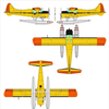 Dora Wings 1/48 Scale DORDW48060 DHC-2 Beaver Float Plane