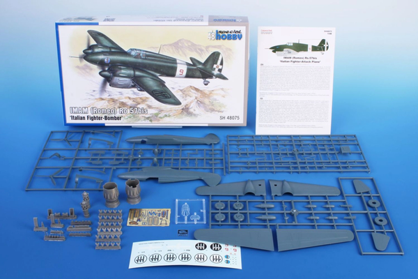 Special Hobby 1/48 Scale  IMAM (Romeo) Ro.57bis 'Italian Fighter Bomber' 1/48