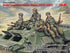 ICM 1/35 Soviet Cold War Armored Carrier Riders (1979-1991), (4 figures)