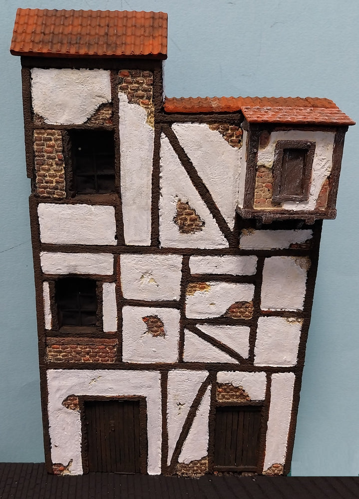 FoG Models 1/35 Scale Medieval European timber framed town house facade