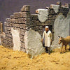 FoG models 1/35 Scale "Tobruk Ruin" 2 walled ruin for desert dioramas