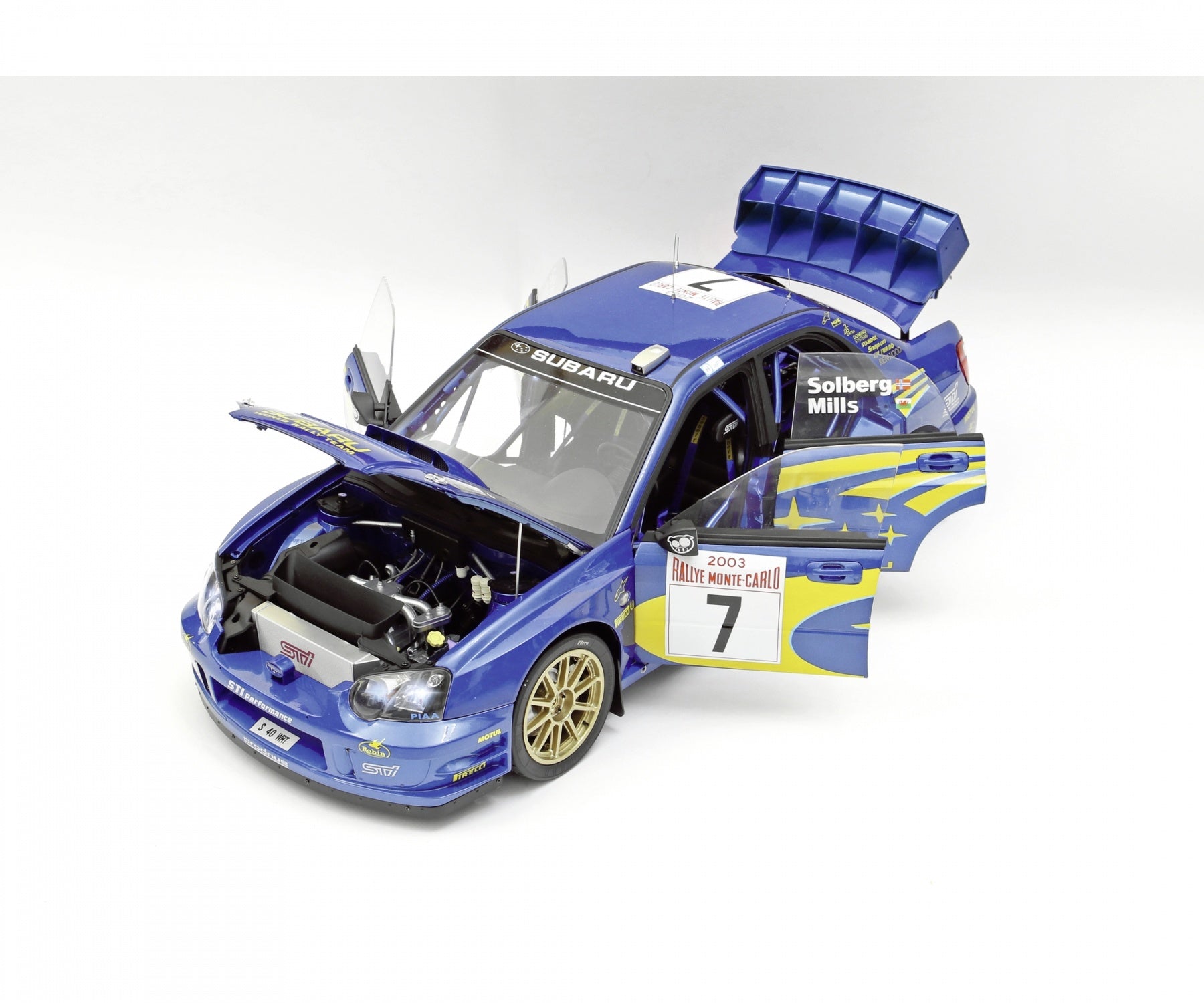 IXO COLLECTIONS Full Kit Subaru Impreza 1/8 Scale Metal Kit | Fields of ...