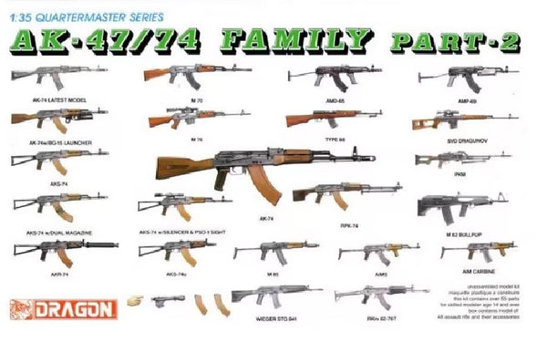 Dragon 1/35 Vietnam war series AK-47/74 Family Part 2