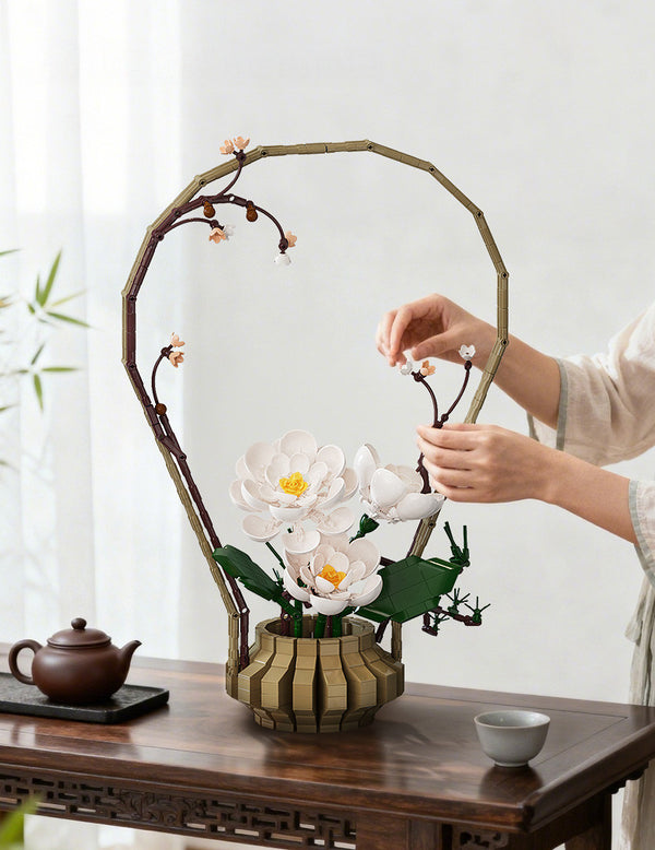 CADA CREATIVE Oriental Floral Art: Winter - 990 pcs