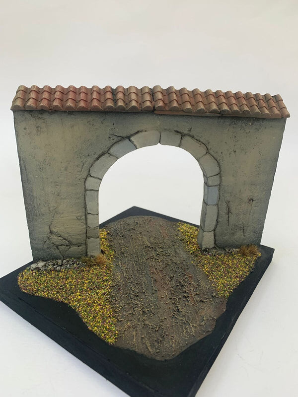 FoG Models 1/35 Scale Stables entrance wall gateway diorama