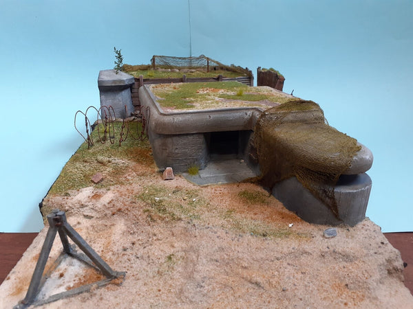 1/35 scale WW2 Bunker - Atlantic wall series #6