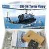 Kittyhawk 1/48 Scale UH-1N Huey twin helicopter model kit