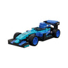 CADA 1:32 CARS Blue Circuit Racing Car - 123 pcs