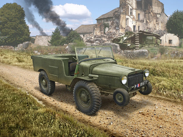 ICM 1/35 Laffly V15T, WWII French Artillery Towing Vehicle