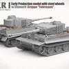 TAKOM 1/35 WW2 German Tiger I Early Production with Steel Wheels and Zimmerit Gruppe Fehrmann