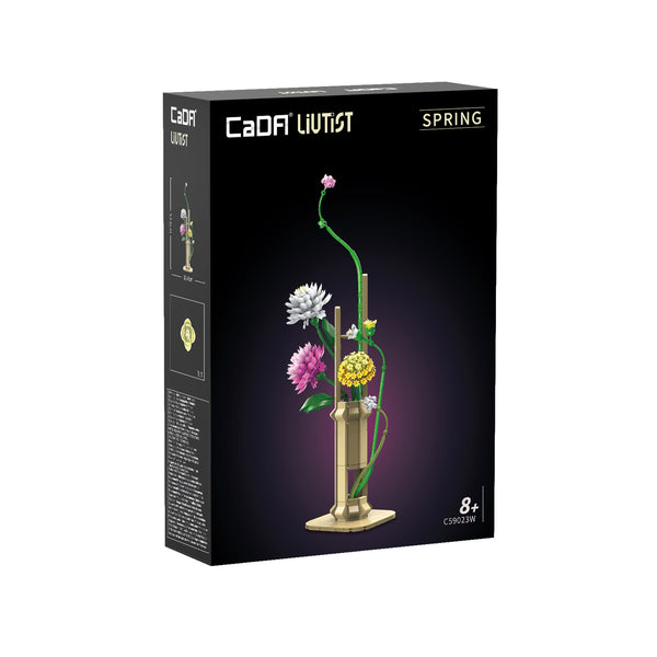CADA CREATIVE Oriental Floral Art: Spring - 613 pcs