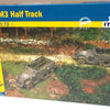 ITALERI 1/72 Scale WW2 US American M 3A1 HALF TRACK model kits