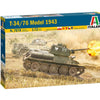 Italeri 1/72 scale WW2 Russian T-34/76 Mod 43