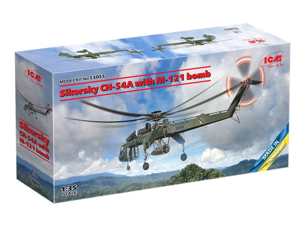 ICM 1/35 Sikorsky CH-54A Tarhe with M-121 bomb