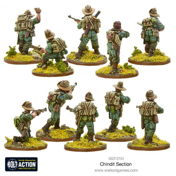 Warlord Games 28mm - Bolt Action WW2 British Chindit Section 1942-1945
