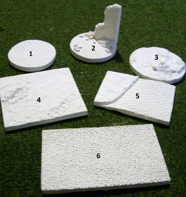 FoG Models 1/35 Scale Assorted Display Bases (pack of six)