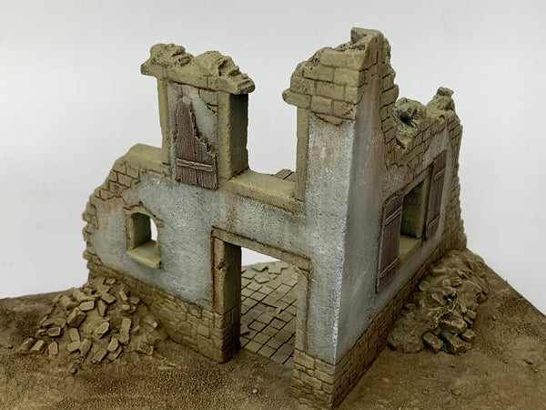 FoG Models 1/35 scale Tuscany farmhouse ruined building