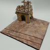 FoG Models 1/35 WW2 GERMAN VILLAGE RUIN Diorama - Base 295mm x 295mm