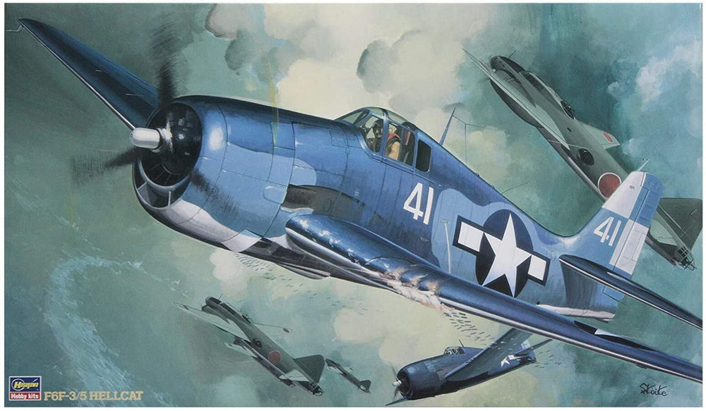 Hasegawa 1:32 Grumman F6F-3/5 Hellcat aircraft model kit