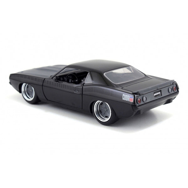 Jada 1:24 Letty's 1970 Plymouth Barracuda - Grey/Black