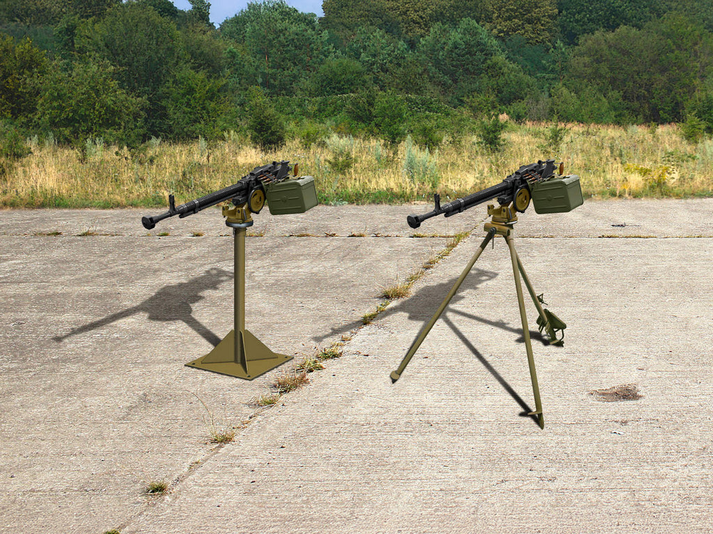 ICM 1/35 scale DShKM Heavy Machine Gun with Support/Tripod | Fields of ...