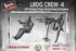 Thunder Model 1/35 WW2 LRDG Figures Crew set #4