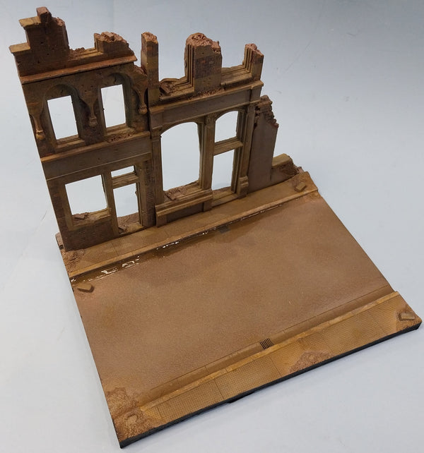 FoG Models 1/35 scale Diorama Base and buildings model kit #8 base 275mm x 215mm