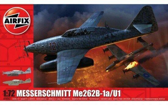 Airfix 1/72 Scale Messerschmitt Me262-B1a 1/72