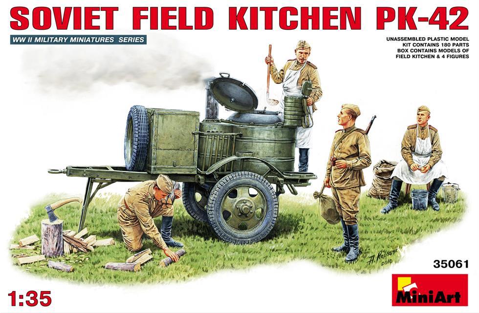Miniart 1:35 Soviet Field Kitchen KP-42