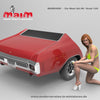 1:24 Scale Beauty posing - Car Wash Girl # 6