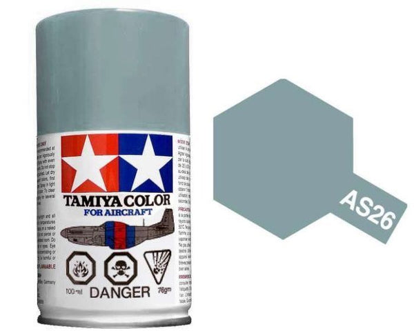 Tamiya 100ml Acrylic Spray Paint For Scale Models AS-1 to AS-32 Aircraft colours