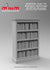 Bookshelf / Bücherregal #4 / 1/35 Scale 3D Printed model