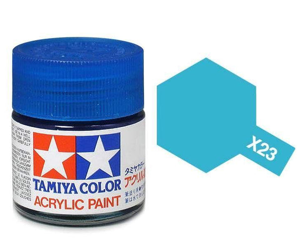 TAMIYA MINI ACRYLIC - ACRYLIC MINI X-23 CLEAR BLUE