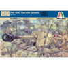 ITALERI 1/72 FIGURES WW2 GERMAN PAK40 AT GUN With CREW