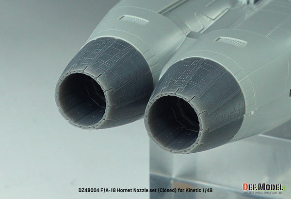 DEF Models 1/48 F/A-18A Hornet Nozzle set - Closed (for Kinetic 1/48)