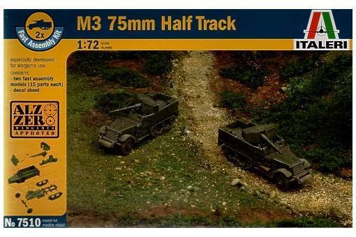 ITALERI 1/72 FIGURES M3 76MM GUN MOTOR CARRIAGE