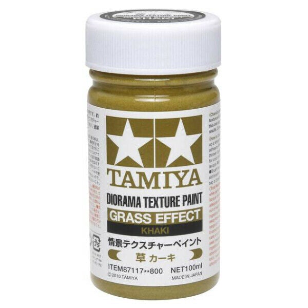 TAMIYA MINI ACRYLIC - TEXTURE PAINT GRASS KHAKI